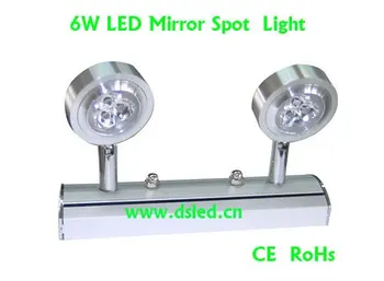 

Free shipping by DHL !! ,high power,good quality 6W LED Mirror light,LED spotlight, DS-06-30-6W,2-Year warranty,EDISON Chip