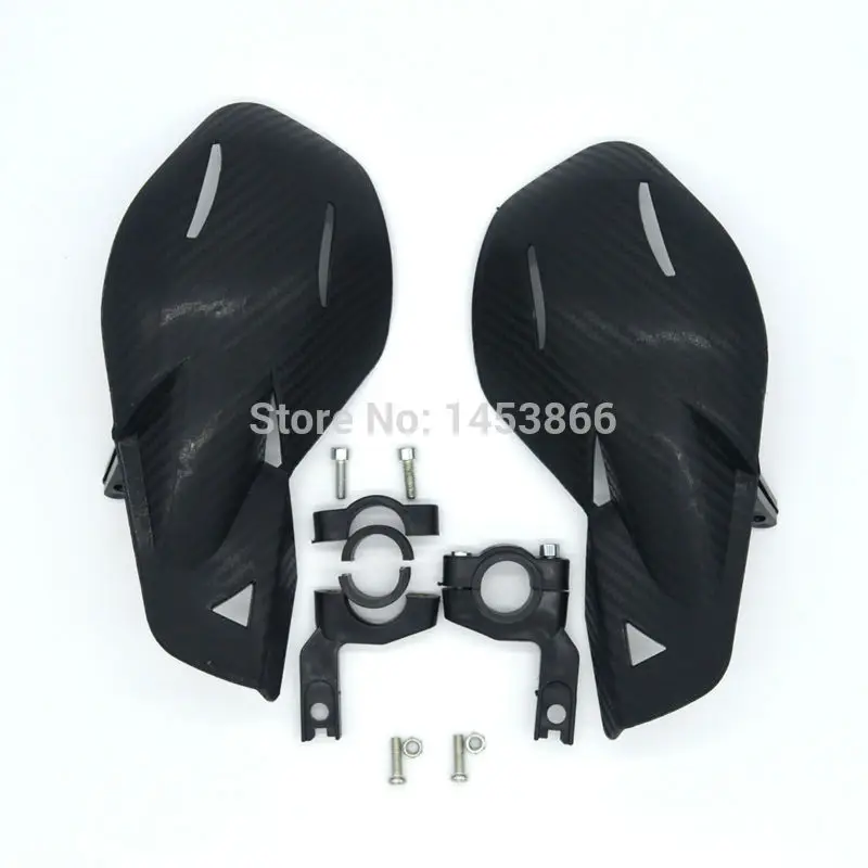 Black Motorcycle Handguards Motocross ATV Motorcycle Brush Hand Guards