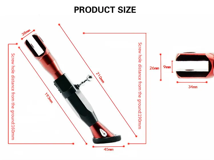 Motorcycle-Parts-Adjustable-Height-21-25CM-Kickstands-Motor-Scooter-Modified-Foot-Bracket-CNC-Aluminum-Alloy-Side (3)