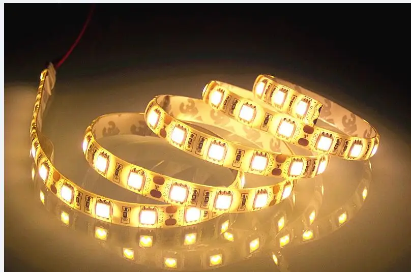 

DC12V IP65 Waterproof Flexible Light LED EL Products Strip 5050,Warm White 60LEDs/m 5m/lot.