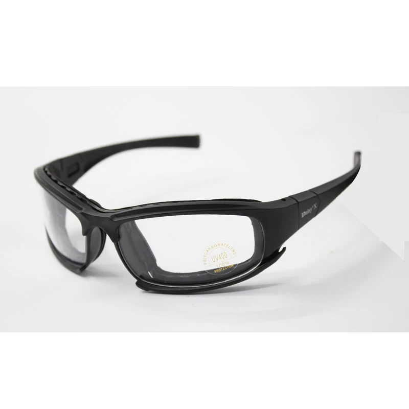 Мотоцикл Glasse военные очки пуленепробиваемые армейские поляризованные солнцезащитные очки 4 линзы для охоты стрельбы страйкбола Велоспорт полный палец