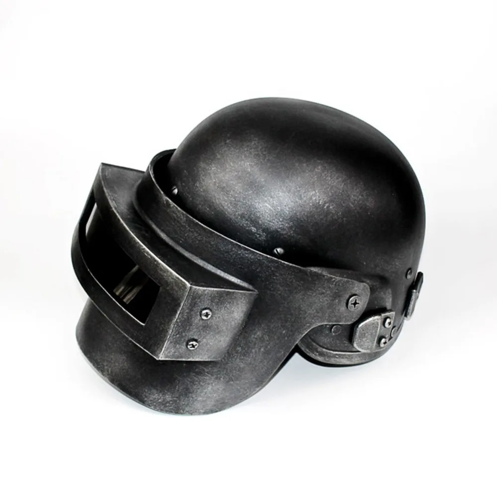 Online PUBG Cosplay pollo cena Nivel 3 casco Playerunknown s Battlegrounds tercera clase cabeza gorra cara rol de Cosplay juego Accesorios