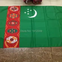 90*150 см висит Туркменистан Национальный флаг Офис/Деятельность/парад/фестиваль украшения дома новинка года модные