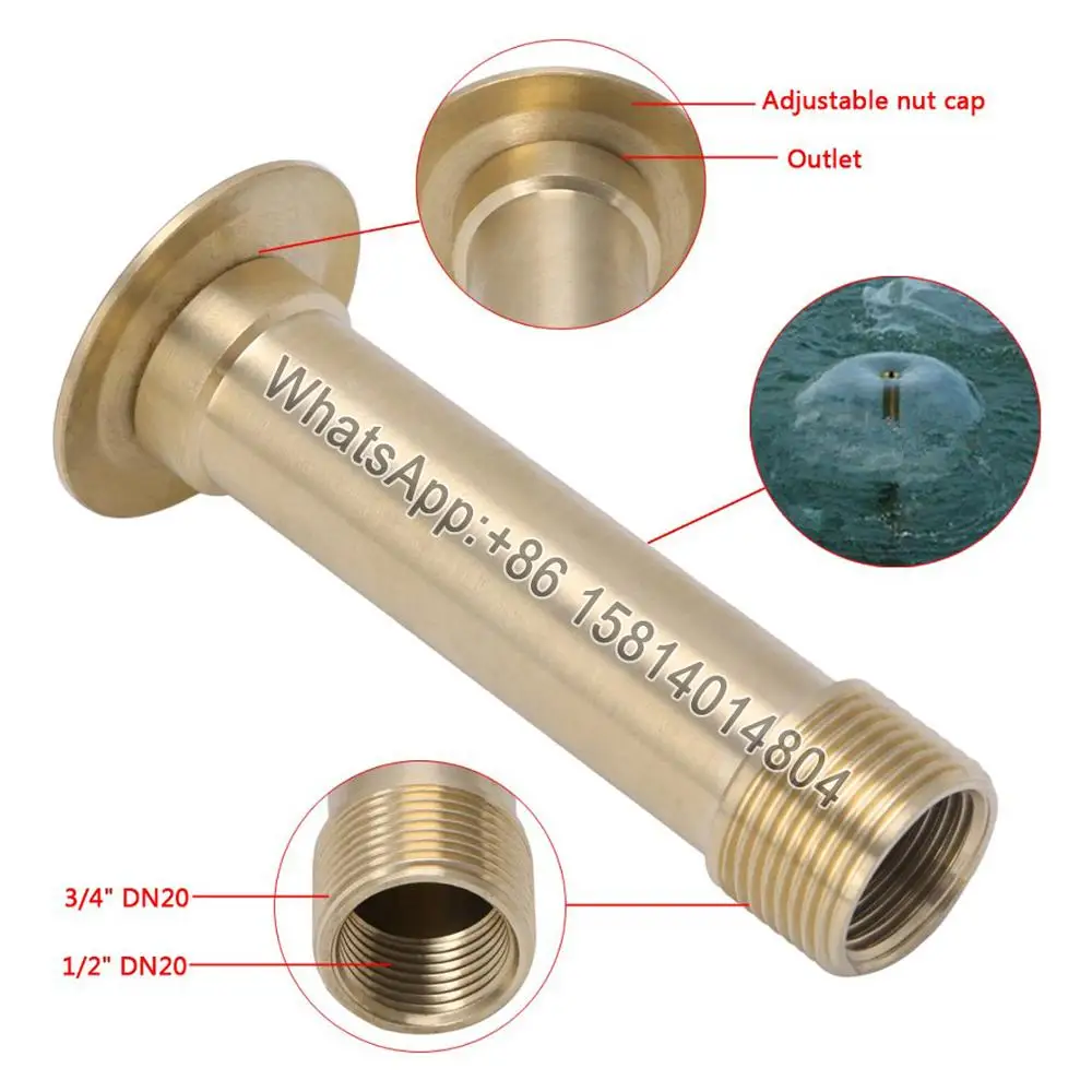 1/" DN15 3/4" DN20 " DN25 1,5" DN40 " DN50 латунь гриб Тип сад фонтан форсунки глава Музыка Фонтан насадки