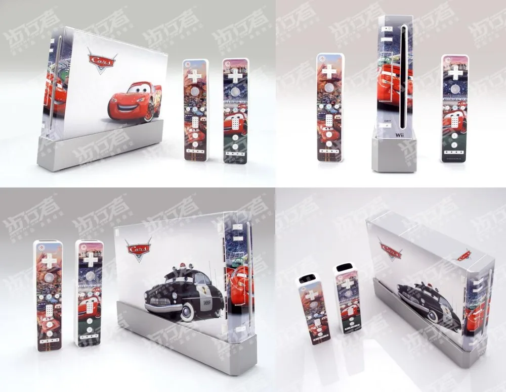 

Cars 058 Vinyl Skin Sticker Protector for Nintendo Wii and controller skins Stickers