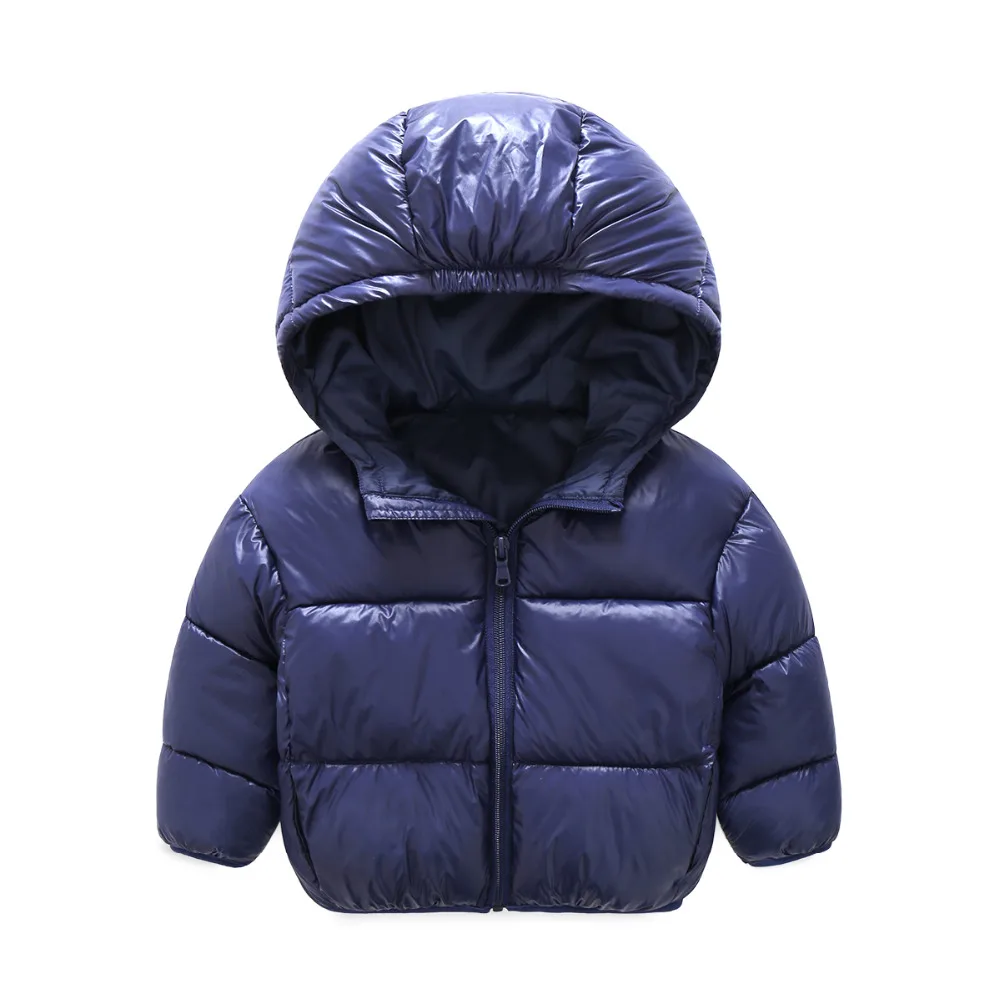 2016 New kids Winter Warm Coat Baby Boys Girls Outerwear Coats Fashion White Duck Down children