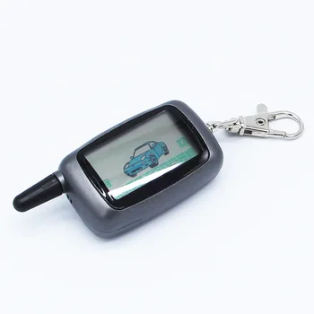 

Russia Version A8 LCD Remote Controller Chain /Keychain for Vehicle Security Two way car alarm system Twage StarLine A9