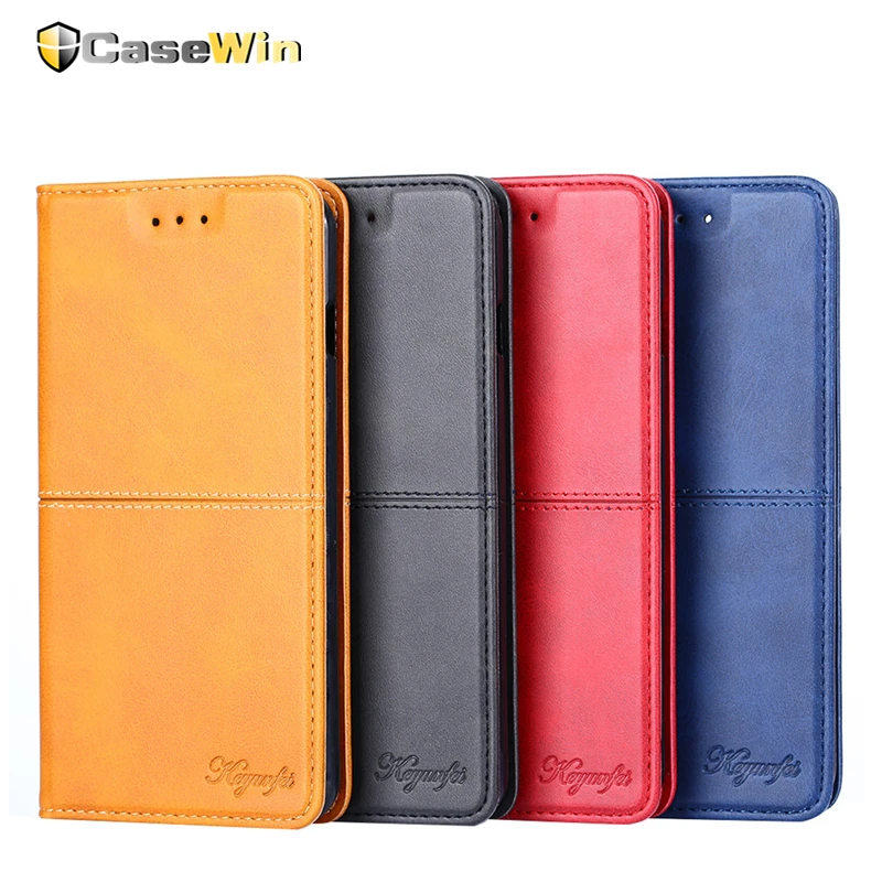 

Casewin For Asus Zenfone Max Pro M2 ZB631KL Phone Case PU Leather Flip Magnetic Wallet Case For Zenfone Max M2 ZB633KL Fundas
