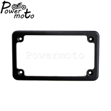 " x 7" алюминиевая рамка номерного знака для Honda Yamaha Suzuki Harley BMW