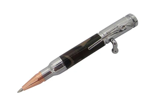 Сделай Сам хром мини винтовка ручка комплекты RZ BP83 # CHR|bolt action pen kits|pen kitsdiy kit |