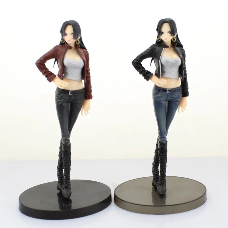 

Free Shipping Sexy 8" One Piece Anime Shichibukai Boa Hancock Jeans Freak Ver. Boxed 19cm PVC Action Figure Model Doll Toys Gift