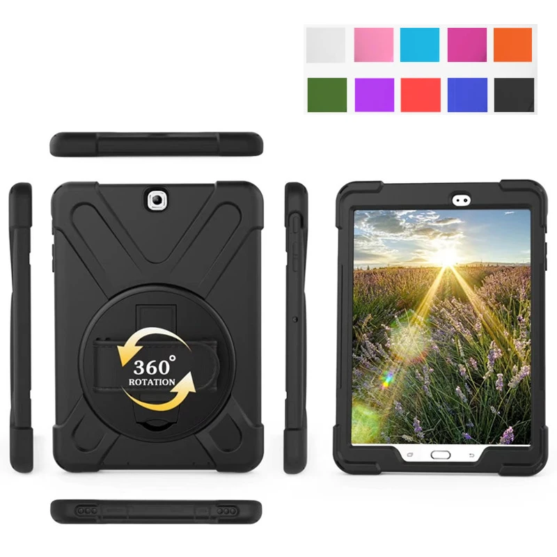Чехол для планшета Samsung Galaxy Tab A 9 7 SM T550 T555 чехол телефона безопасный ударопрочный
