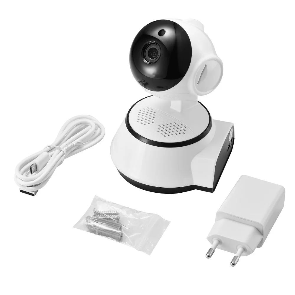 Hamrolte Детский Монитор 720 P Wifi ip-камера ночного видения двухстороннее аудио Обнаружение движения ICsee удаленный доступ домашняя камера безопасности