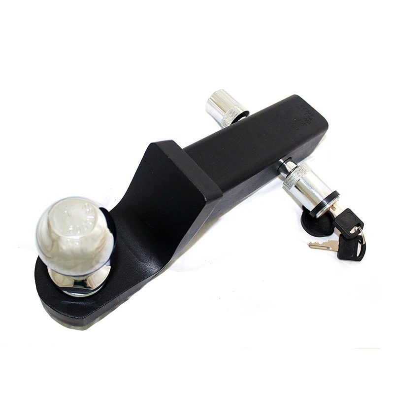 Black Trailer Hook with 2