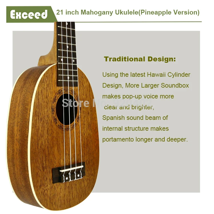 

Free shipping 21"soprano Mahogany Ukulele AcousticGuitar mini hawaii Ukelele Guitarra uke cheap musical instruments