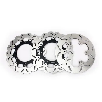 

BIKINGBOY Front Rear Brake Disks Discs Rotor For XVS 1100 V-Star Classic 04-09 XVS 1100 Dragstar 99-06 VMX1200 V-Max 93-07