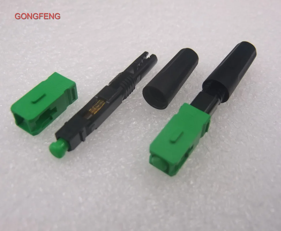 GONGFENG 200 шт. Новый горячий SC/APC Волоконно оптический Быстрый разъем FTTH встроенный