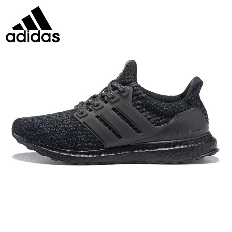 

Adidas UltraBoost "Triple Black" Men's Running Shoes, Black, Shock Absorption Non-slip Abrasion Resistant Lightweight BA8923