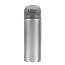 Hot Selling Titunium double wall vacuume cup Portable Picnic sport water bottle Outdoor drinkware 400ml