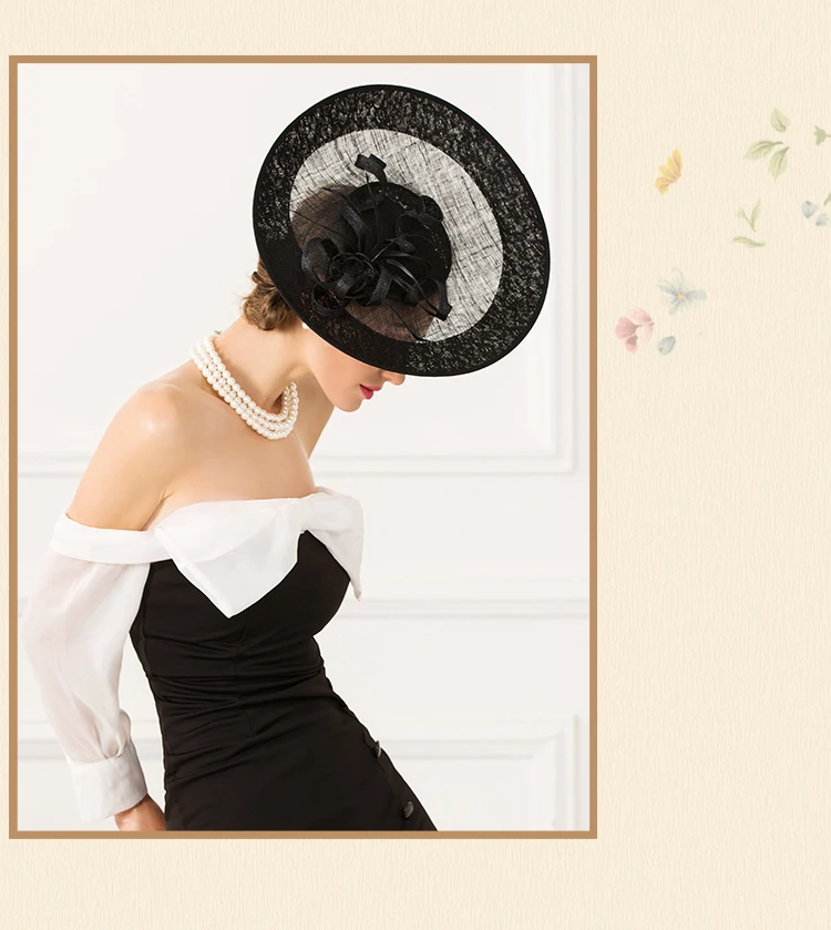 2_sinamay hats for wedding