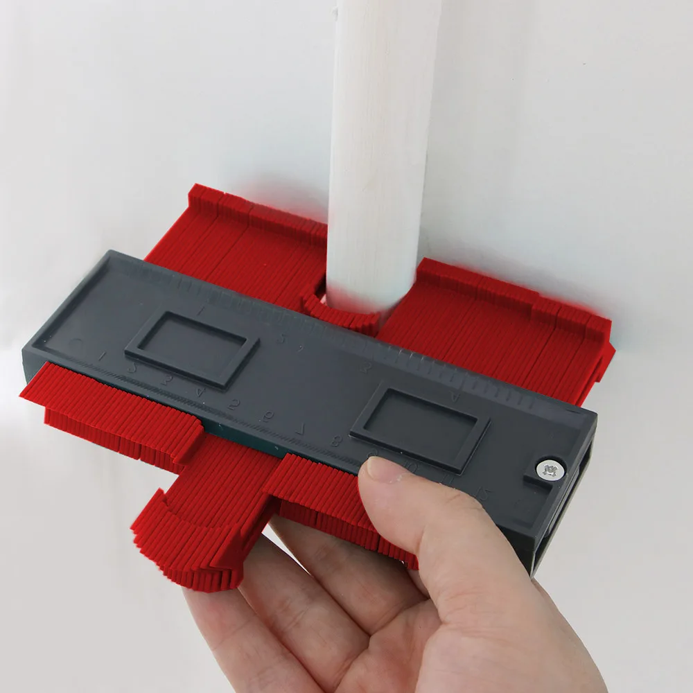 

Plastic Profile Copy Gauge Contour Gauge Duplicator Standard 5" Width Wood Marking Tool Tiling Laminate Tiles General Tool Gauge