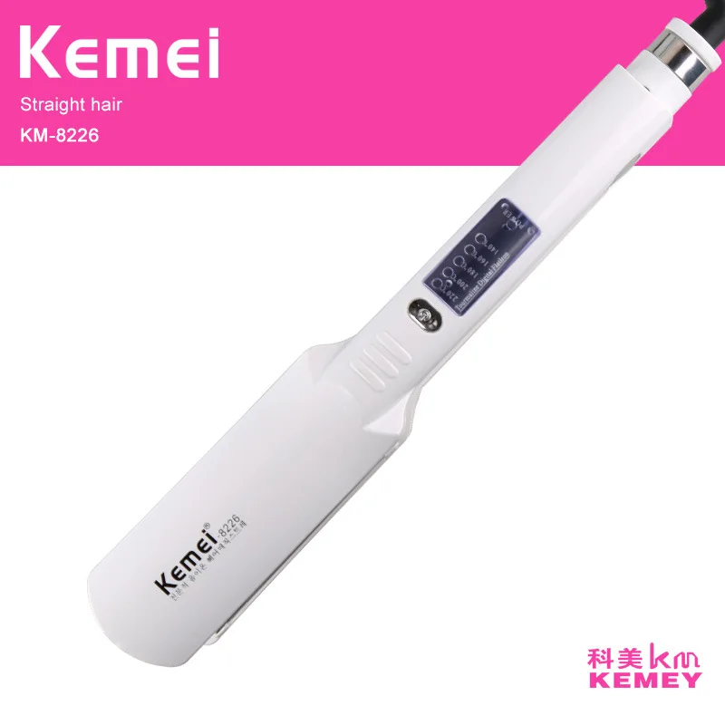

White Corrugated Curling Hair Chapinha Hair Straightener Crimper Fluffy Small Waves Hair Curlers Curling Irons Styling Tools