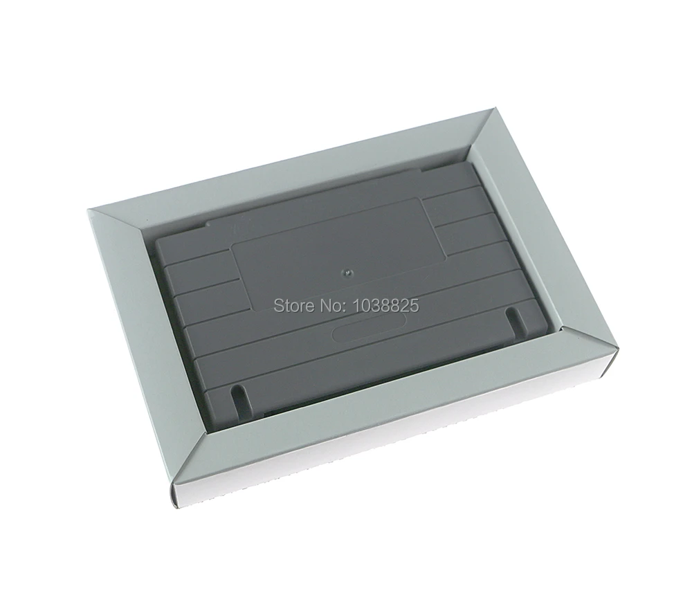 

10pcs/lot For SNES SFC Carton Inner Inlay Insert Tray for PAL & NTSC Game Cartridge and plastic PET Protector Case