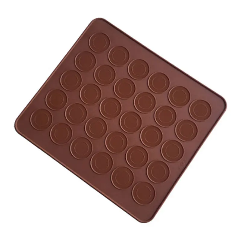 

Silicone Macaron Macaroon Pastry Oven Baking Mould Sheet 30-Cavity DIY Mold Baking Mat Molds Patisserie 3D Silicone Mold ZDT1
