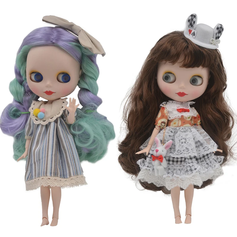 Фабричная кукла Neo Blyth с матовым лицом на заказ шарнирная 1/6 для девочек игрушки