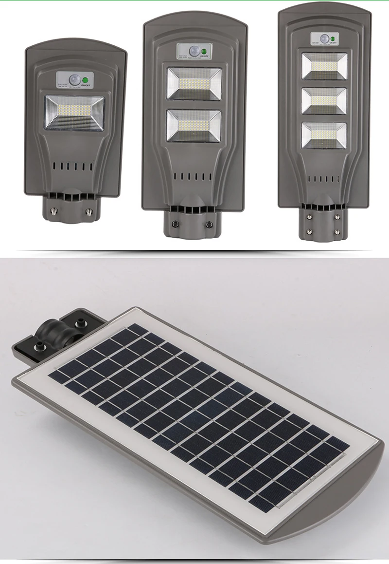 BEYLSION Remote Control Radar Sensor 20W 40W 60W LED Solar Street Flood Light Pole Emergency Lamp For Garland Garden Street (7)