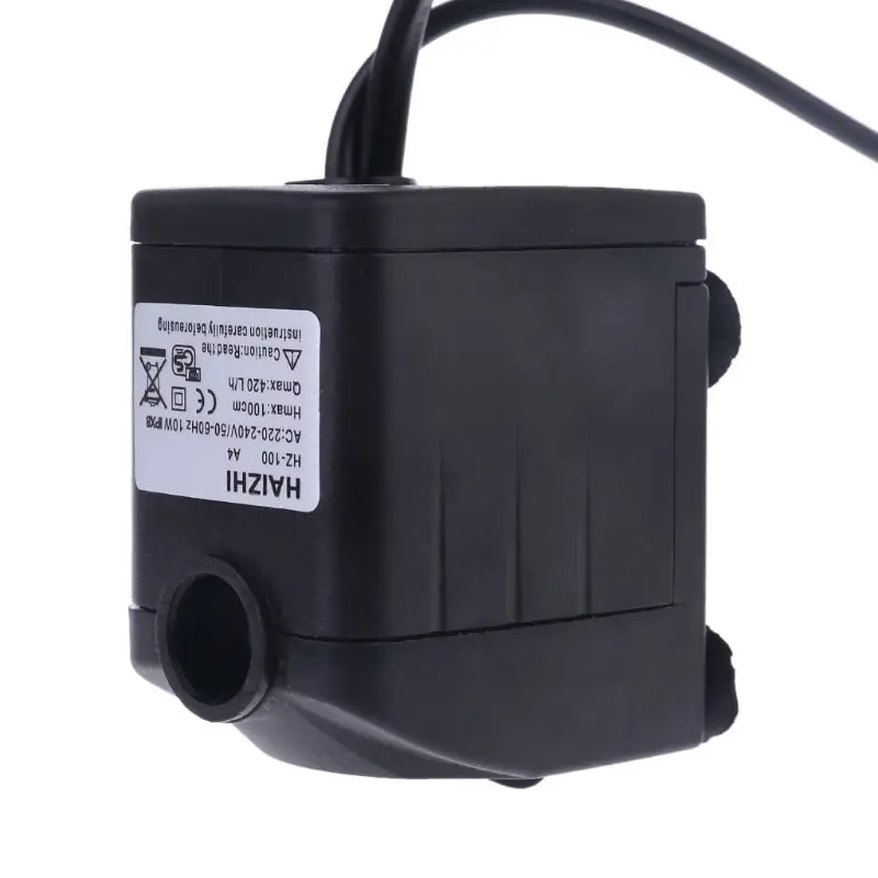 

1PC LED Light Submersible Water Pump Aquariums Fish Pond Fountain Sump Waterfall 10W--S004