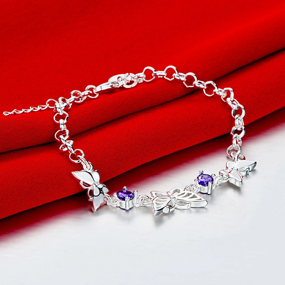 Браслет на руку bracciali k pop бесплатная доставка фиолетовый циркониевый браслет