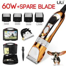 Профессиональная машинка для стрижки животных ножницы для собак крупного рогатого скота кроликов бритва 60 Вт Высокая мощность уход за лошадью электрический триммер для волос Машинка для стрижки