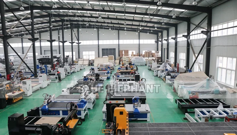 blue elephant cnc factory picture
