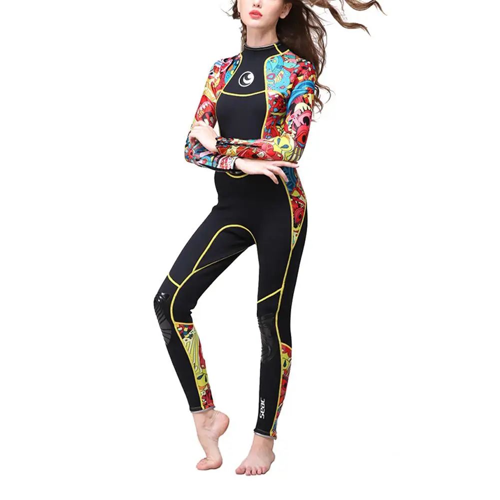 

Diving Suit Long-sleeved One-piece Wetsuit Wetsuit Swimming Jellyfish Clothing Siamese Surfing Clothes