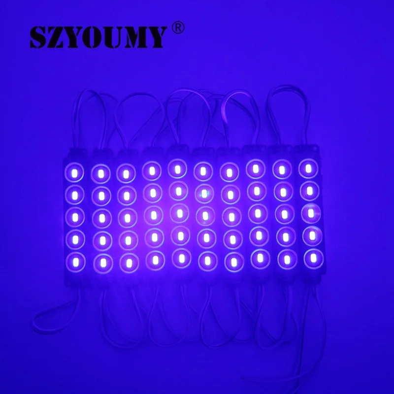 Szyoumy SMD 5630 Светодиодный впрыска Водонепроницаемый светодиодный модуль задний свет DC12V 5 светодиодный 500 шт в наборе, Бесплатная Прямая