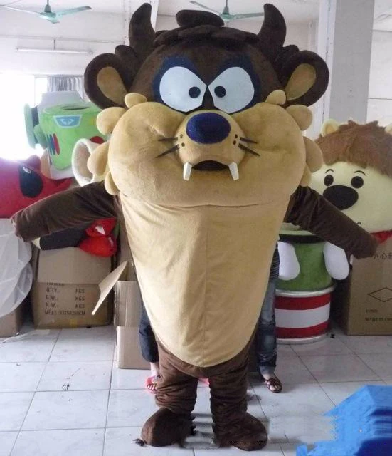 Hot sale the head Tasmanian Devil mascot costume for adult to wear for