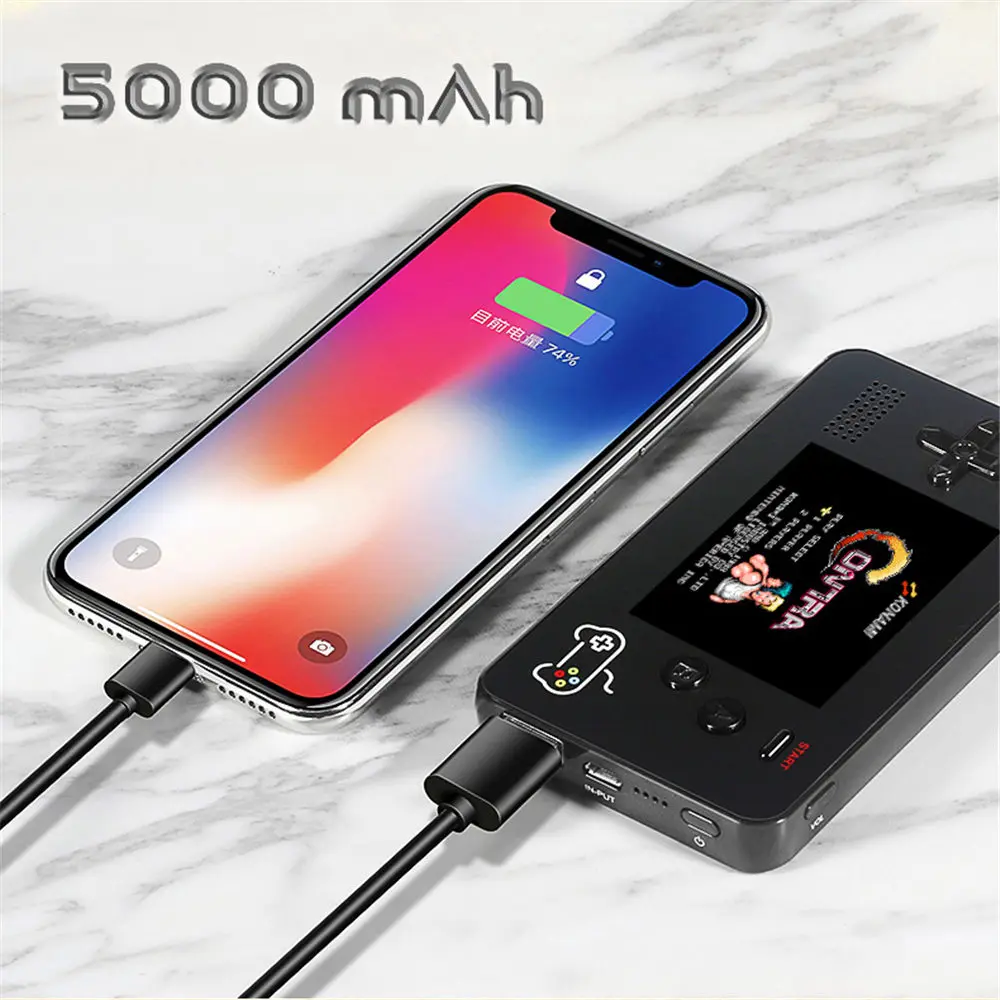 4000mA Портативный мобильный Мощность Ретро Ручной игровой консоли встроенный s 188 8