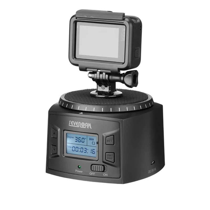 Sevenoak SK-EBH2000 электронная панорамная шаровая Головка Для DSLR SLR смартфон GoPro Спортивная камера замедленная съемка видео штатив аксессуары