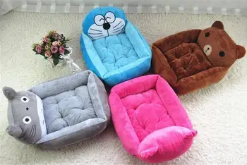 

animal design fashion cartoon bear , cat pet beds, doggie sleeping bedding, cat relax cushion