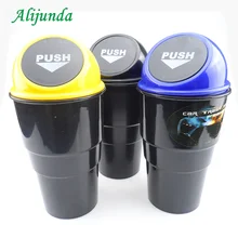 Автомобильная корзина для мусора Дело Пыль Держатель бен автомобиль-Стайлинг для hyundai ix35 iX45 iX25 i20 i30 Соната, Verna, Solaris