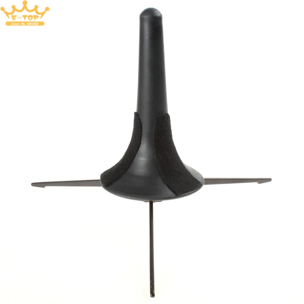 

Trumpet Tripod Holder Stand with Detachable & Foldable Metal Leg Trumpet Parts