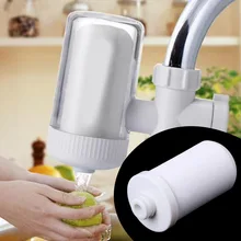 MEXI Ceramic White Faucet Mount Water Filter System Replacement Purifier Cartridge Home Kitchen New