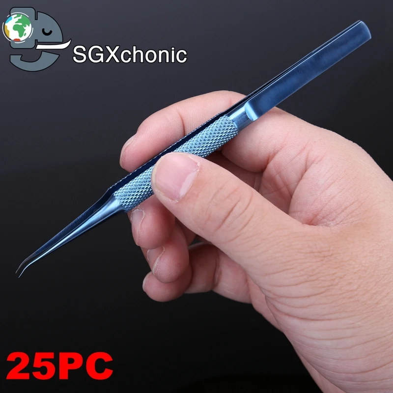 

25pc Precision Phone Repair Fly Line Fingerprint Tweezers Clip Jumper Line 0.02mm for Apple iphone Motherboard Copper Wire