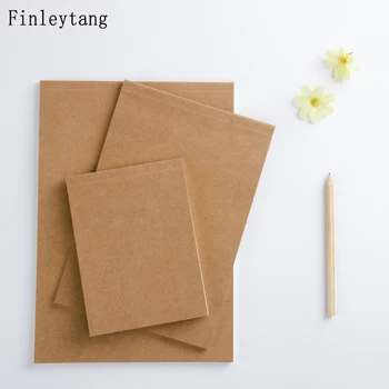 

Creative Vintage Kraft Paper Notebook Blank Inside Page Notepad Diary Travel Journal Graffiti Drafts Sketchbook book 18K 32K 56K