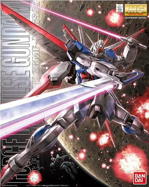 

100% Genuine bandai model / MG 1:100 ZGMF-X56S Force Impulse Gundam / Assembled gundam Model Robot gunpla