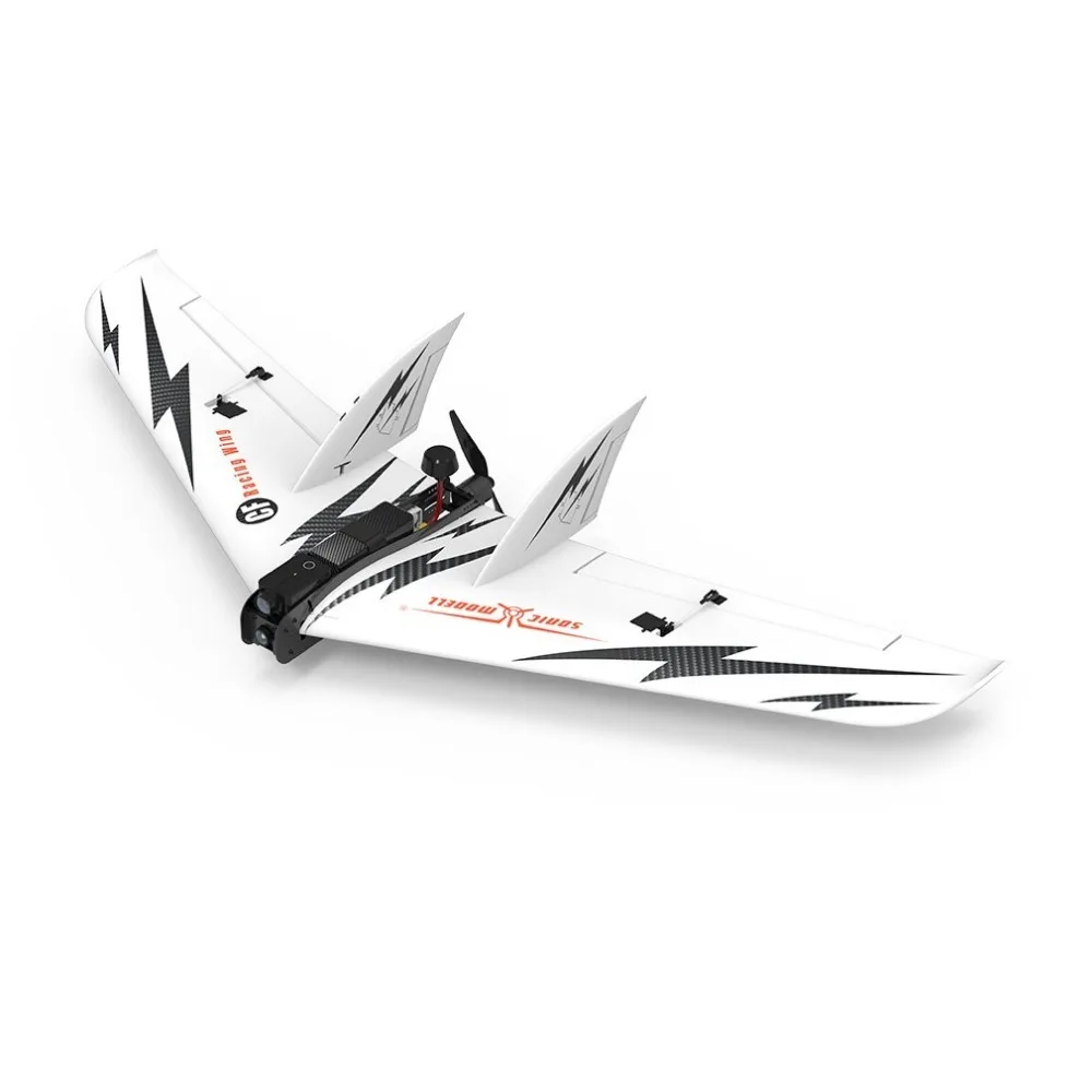 

SONIC MODELL CF Racing Wing 1030mm Wingspan Carbon Fiber EPO FPV Racing Wing FPV Fixed Wing PNP Version RC Airplane Accessories