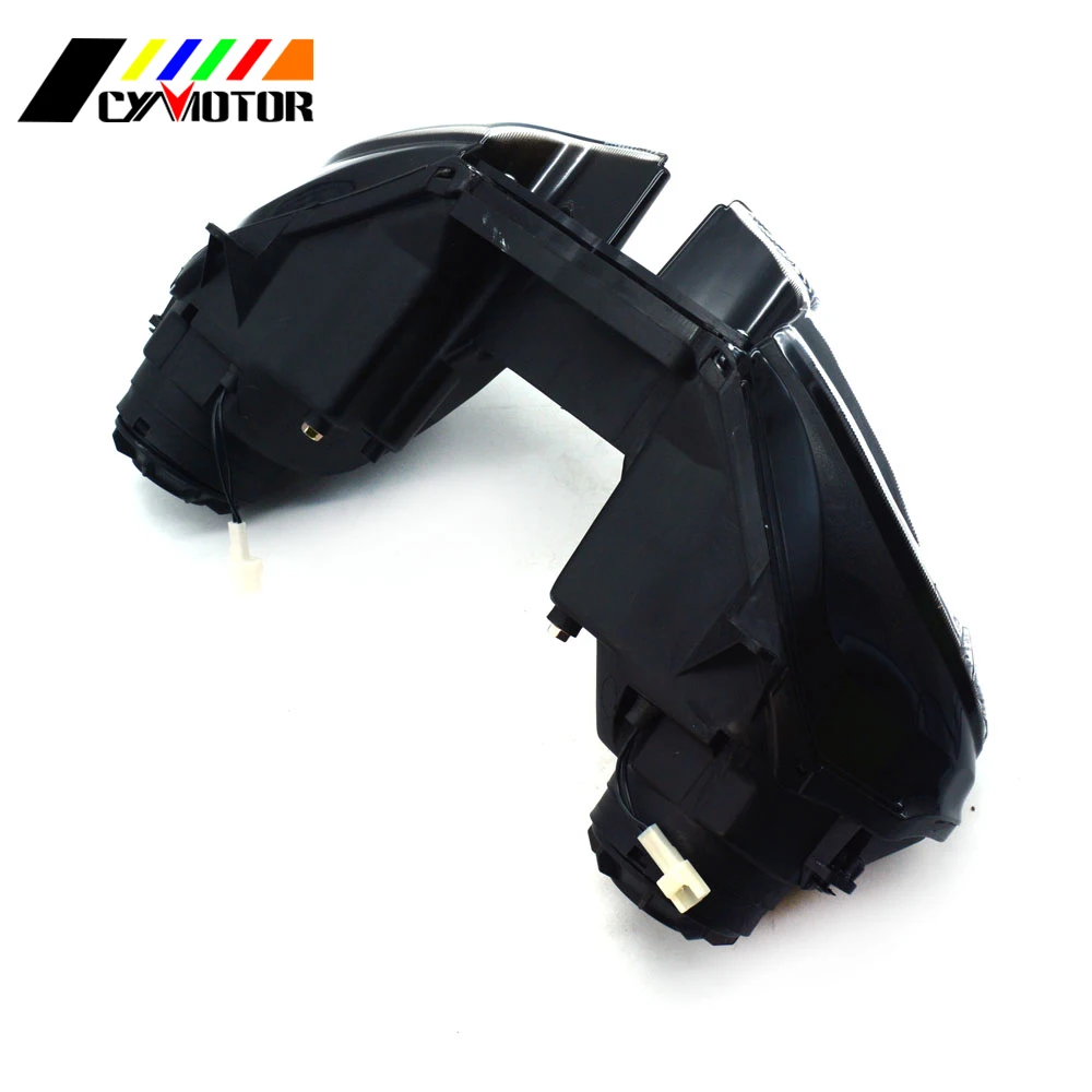 Передняя фара мотоцикла для YAMAHA YZFR6 YZF R6 2003 2004 2005 03 04 05 уличный велосипед|Накладки и