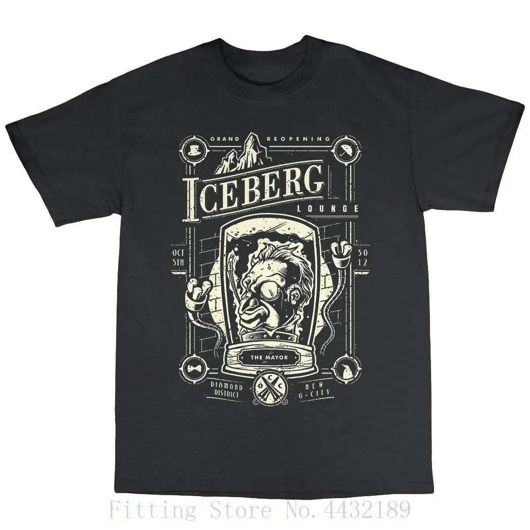 The Iceberg Lounge Penguin T Shirt 100% Cotton Men Brand