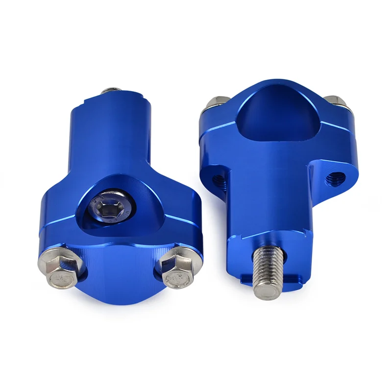 H2CNC 28MM Handlebar Clamp Bar Risers Mounts 52MM Height Extender Adaptor Support Kit For BETA RR 2012-2018 RS 2014-2018 